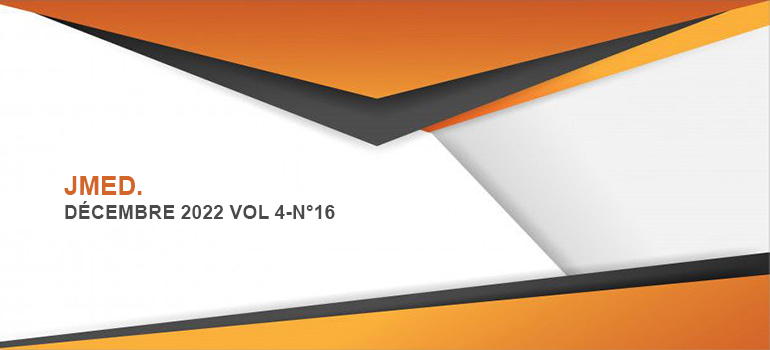 JMED. Décembre 2022 Vol 4-N°16